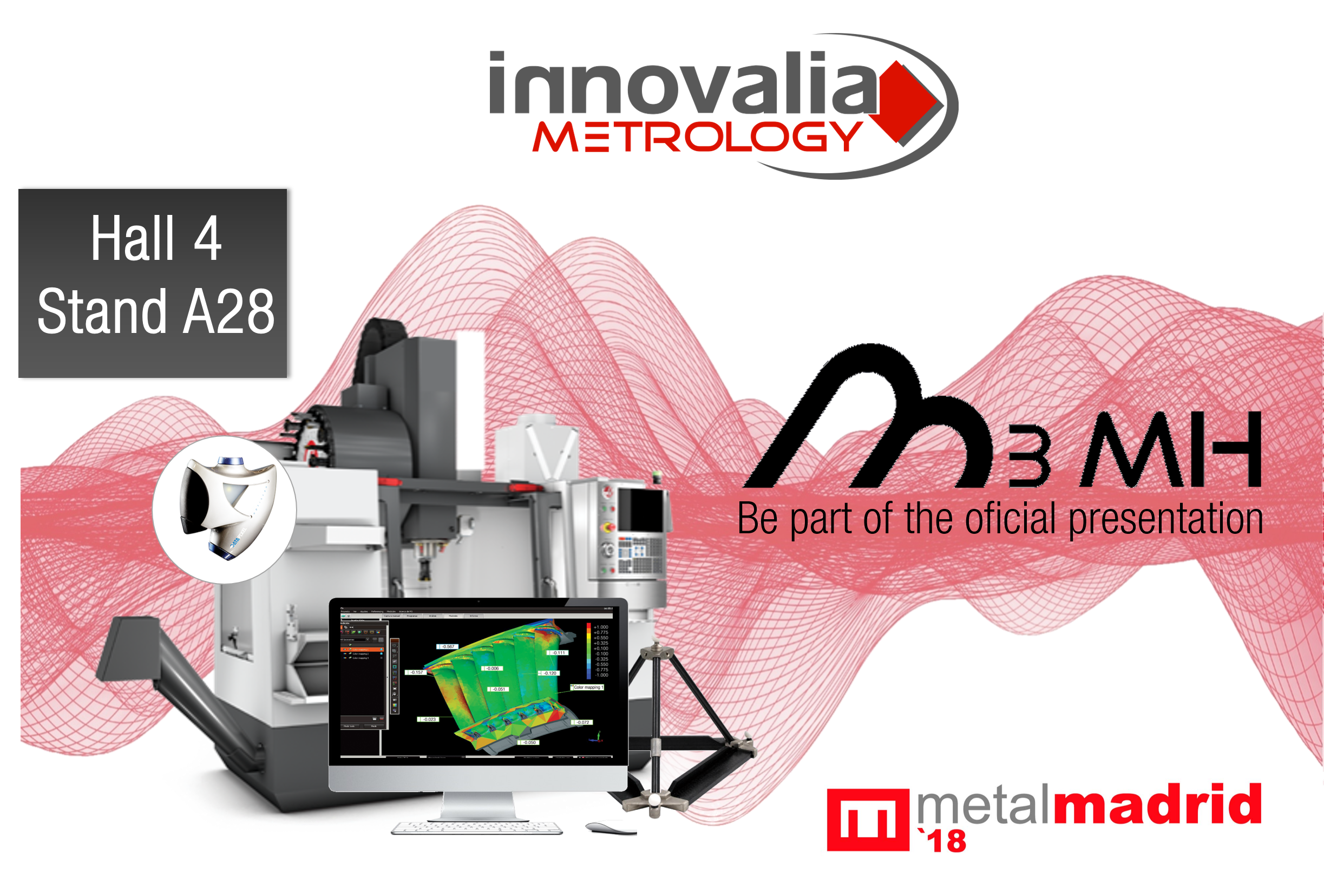 Innovalia Metrology muestra la experiencia M3 con sus soluciones metrologicas en Metalmadrid