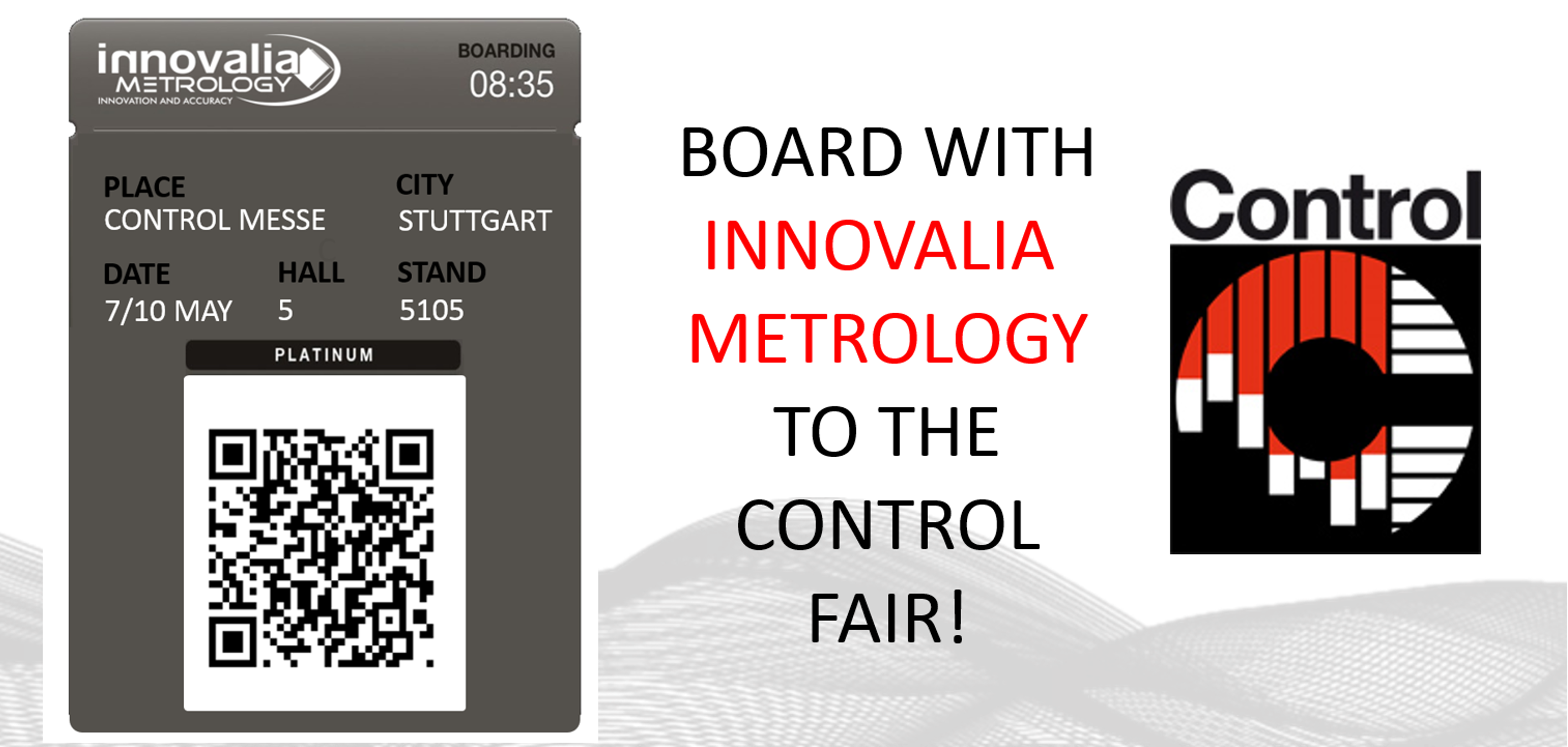 Innovalia Metrology brings you the concept of Virtual Metrology with M3 at Control fair.